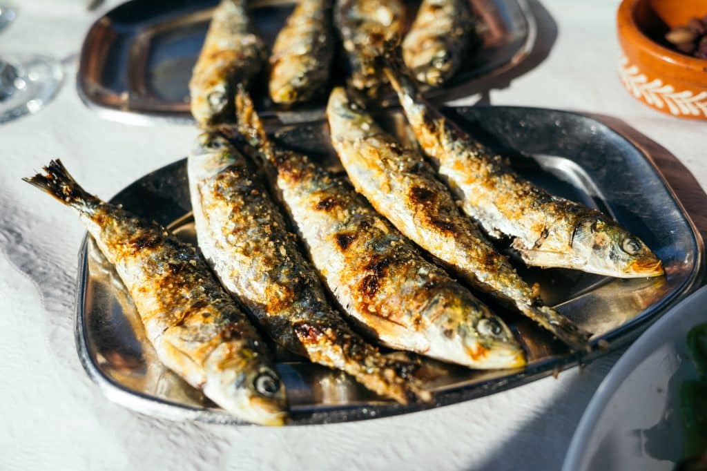Grilled Sardines.