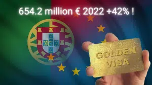 654.2 million € 2022 + 42% !