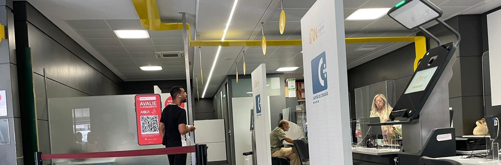 כך נראות העמדות בתוך IRN לבקשת כרטיס אזרח זו מילת המפתח שכדאי לחפש "Xartão de cidadão"