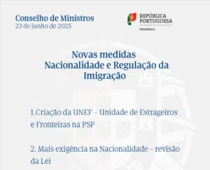 Novas medidas Nacionalidade e Regulação da Imigração 1.