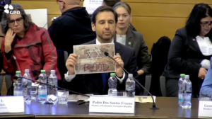 חבר הפרלמנט הפורטוגלי פדרו פרזאו (Chega) משתף על גל האנטישמיות בפורטוגל